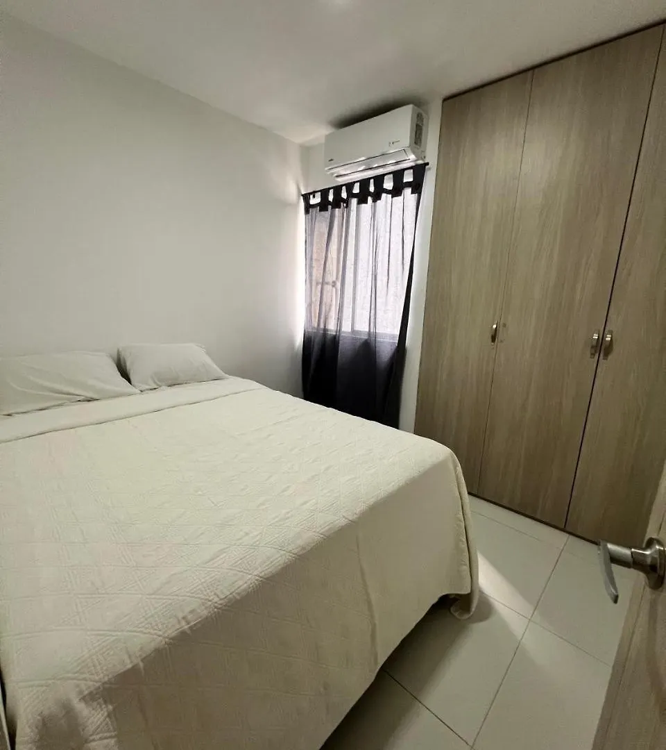 Apartmán Hermoso Apto Nuevo De 3 Hab Cerca A La Playa Cartagena 0*,  Kolumbie